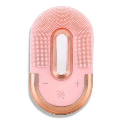 Hot Sell Wireless Charging Silicon Electric Wash Face Machine Face Massager Electric Facial Cleansing Brush